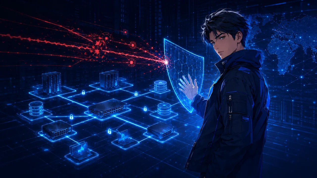 Network defender inspecting a protected data connection
